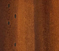 close up of rust on container